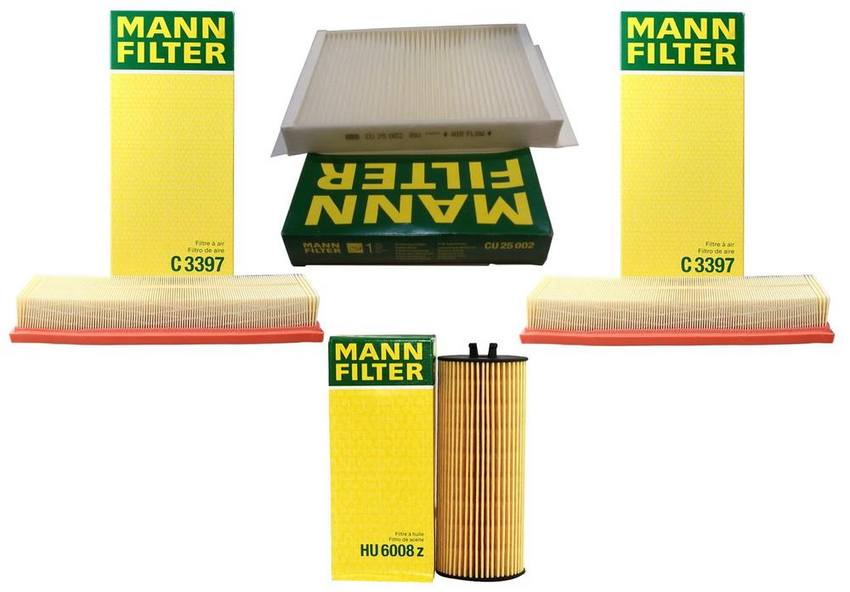 Mercedes Filter Service Kit 2781800009 - MANN-FILTER 1647906KIT